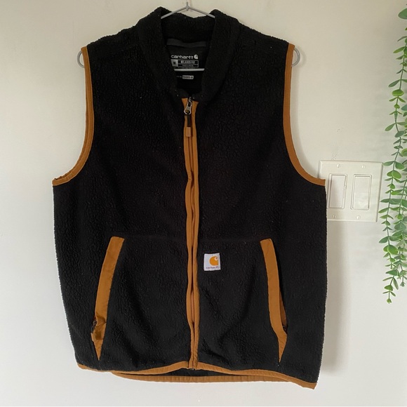 Carhartt Other - Carhartt Relaxed Fit Sherpa Fleece Vest Size Medium